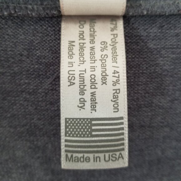 GO COUTURE skull V-neck tee with pocket XL - Picture 5 of 7